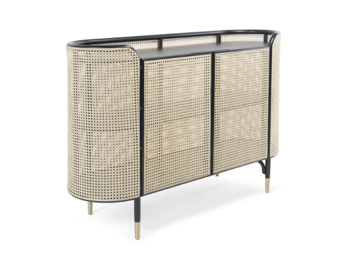 MOS - Vienna straw sideboard with doors _ Wiener GTV Design